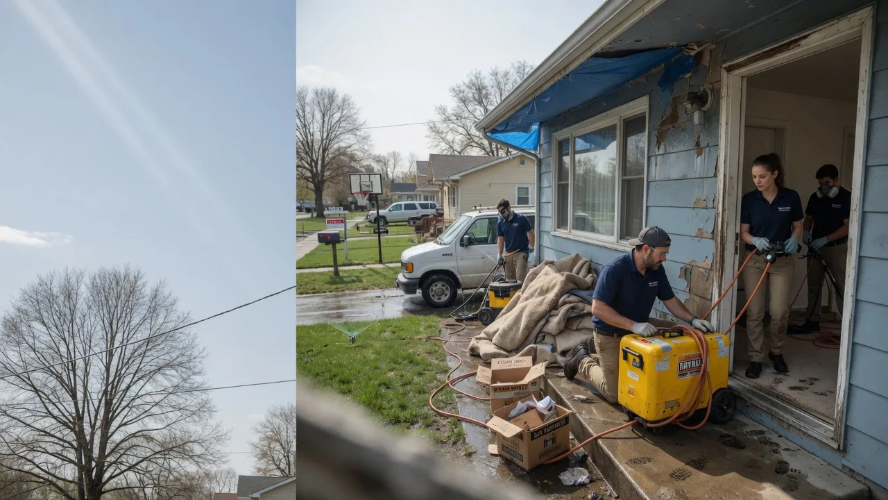 Basement Flood Cleanup in Temple, TX near me